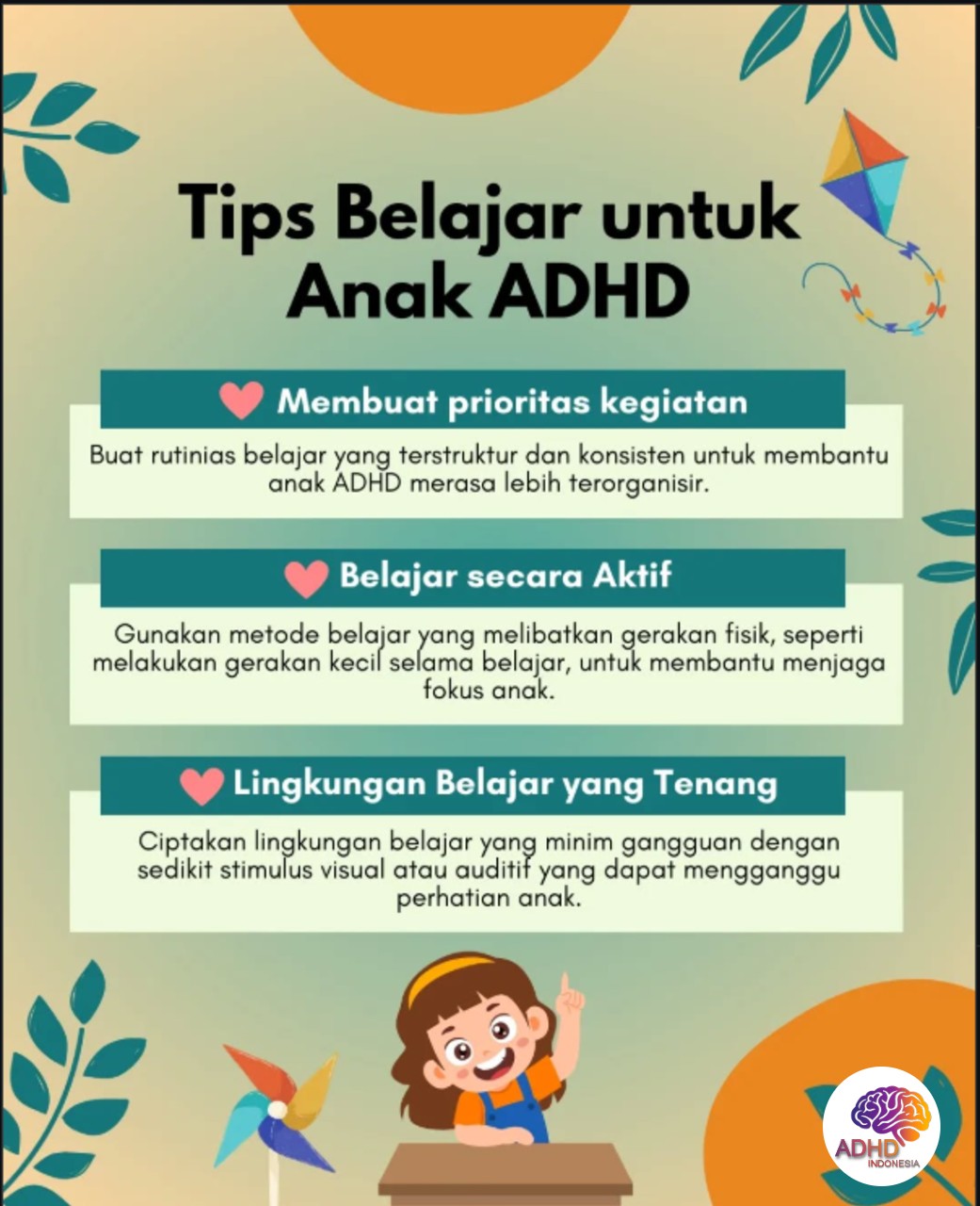 Strategi Belajar yang Cocok untuk Anak ADHD di Kabupaten Buol